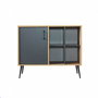 Hanah Home Şile 4109 Consola Roble Zafiro y Antracita
